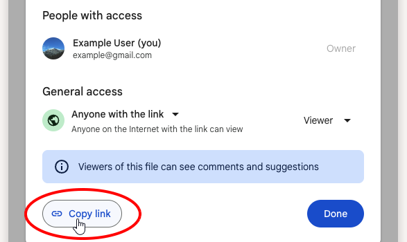 How to Make Sharable Google Drive Link​