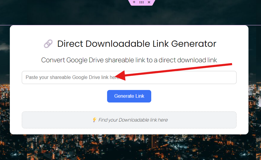 Direct Downloadable Link Generator