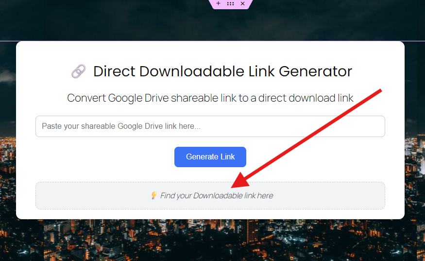 Direct Downloadable Link Generator