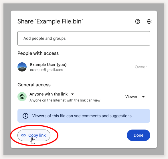 create direct download link