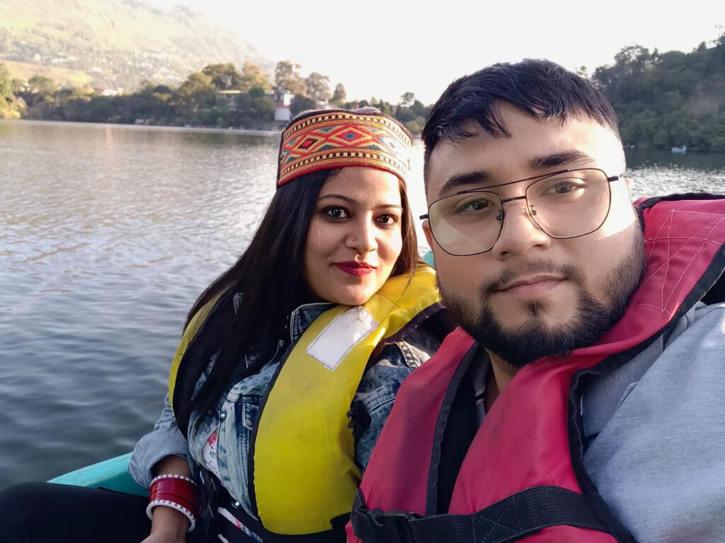 Joseph james - Gaurav with his wife jaimy James Biography