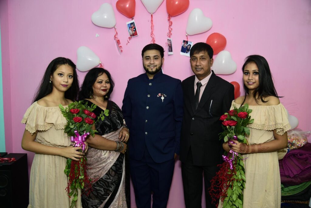 Joseph james - Gaurav James Family