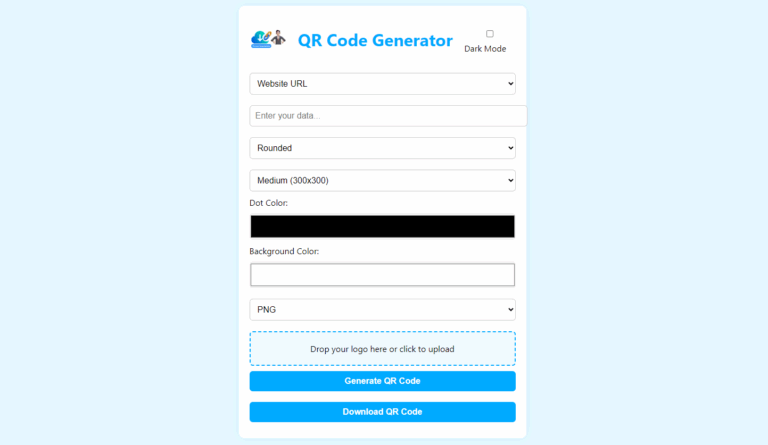 link to qr code generator